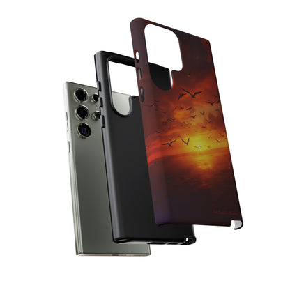 Introducing the "Sunset Soar" Cell Phone Case – Embrace Freedom and Beauty -Tough Cases