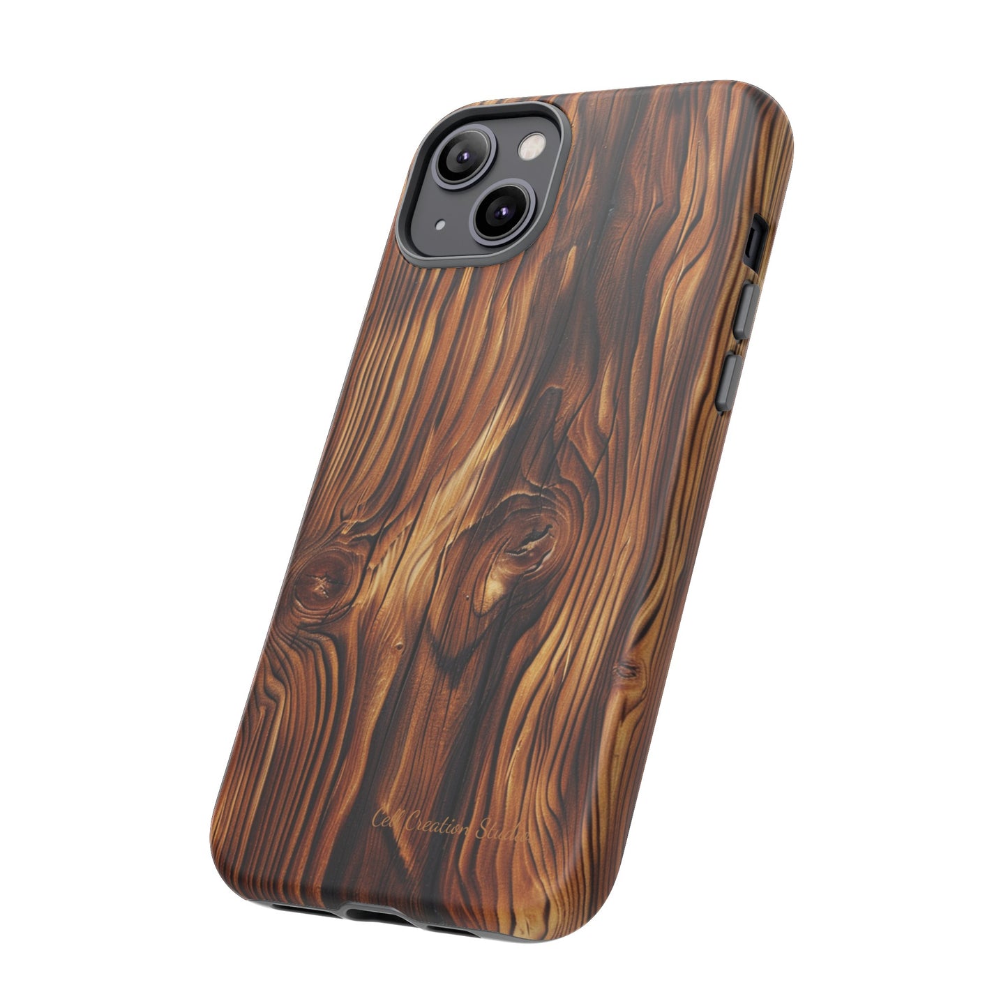 "Wood Grain Elegance"  -Tough iPhone Cases