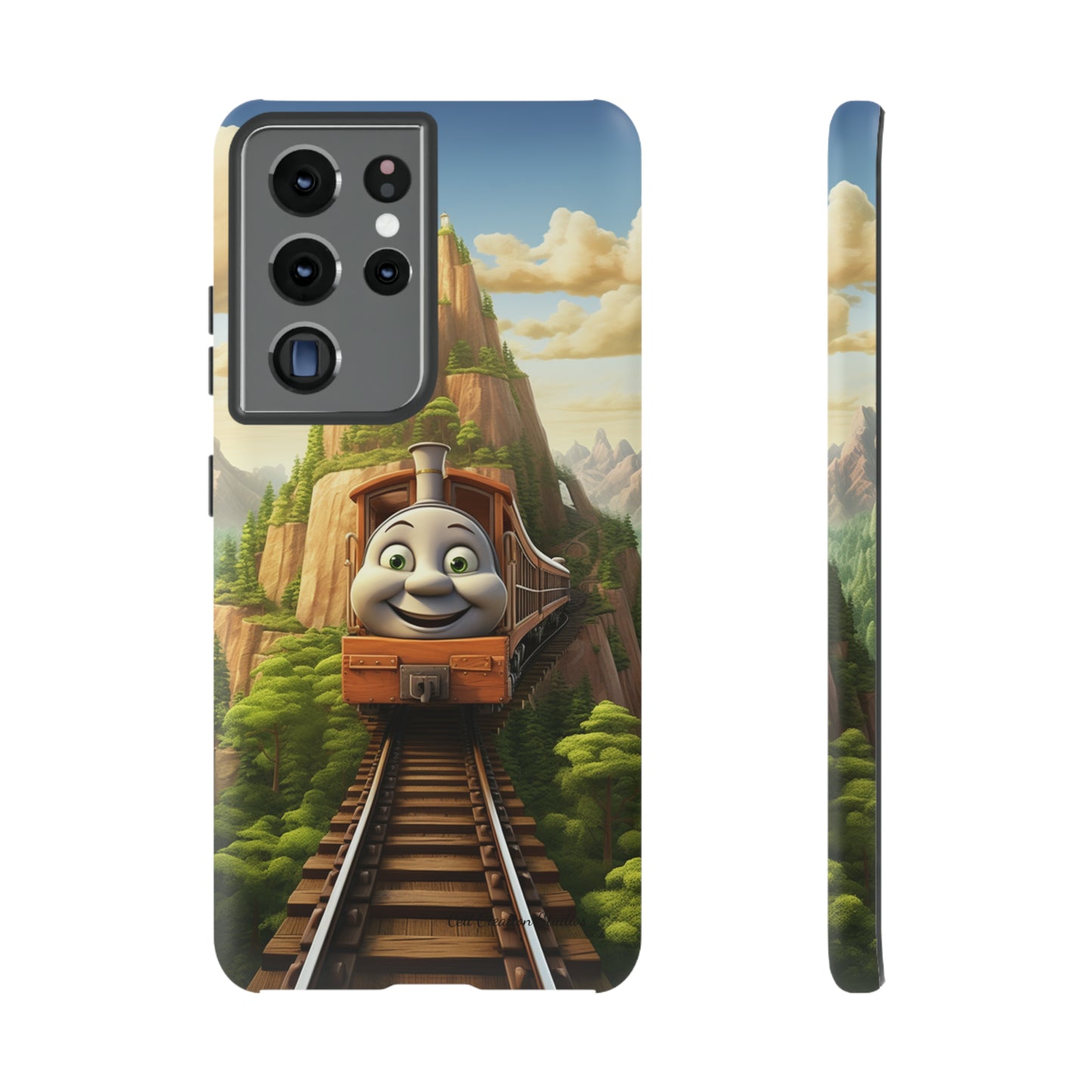 The "Mountain Journey Train" Character Phone Case-Tough Cases