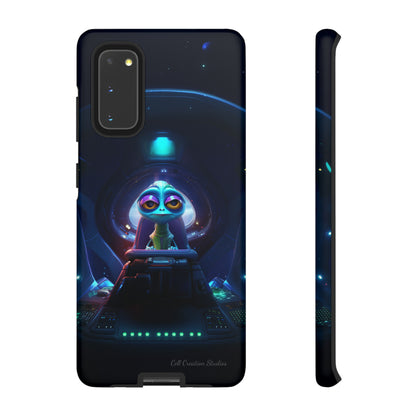 The "Cosmic Cruising Bored Alien" Phone Case -Tough Cases