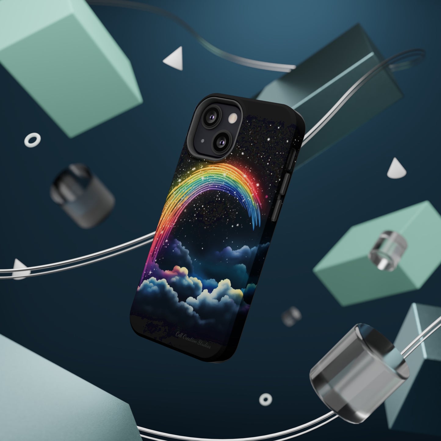 "Starry Night Rainbow" Cell Phone Case -MagSafe Tough Cases