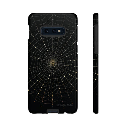 "Silken Noir Guardian" -Tough Samsung Phone Cases