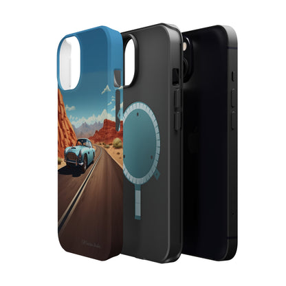 "Silver Racing Legend" -MagSafe Tough iPhone Cases