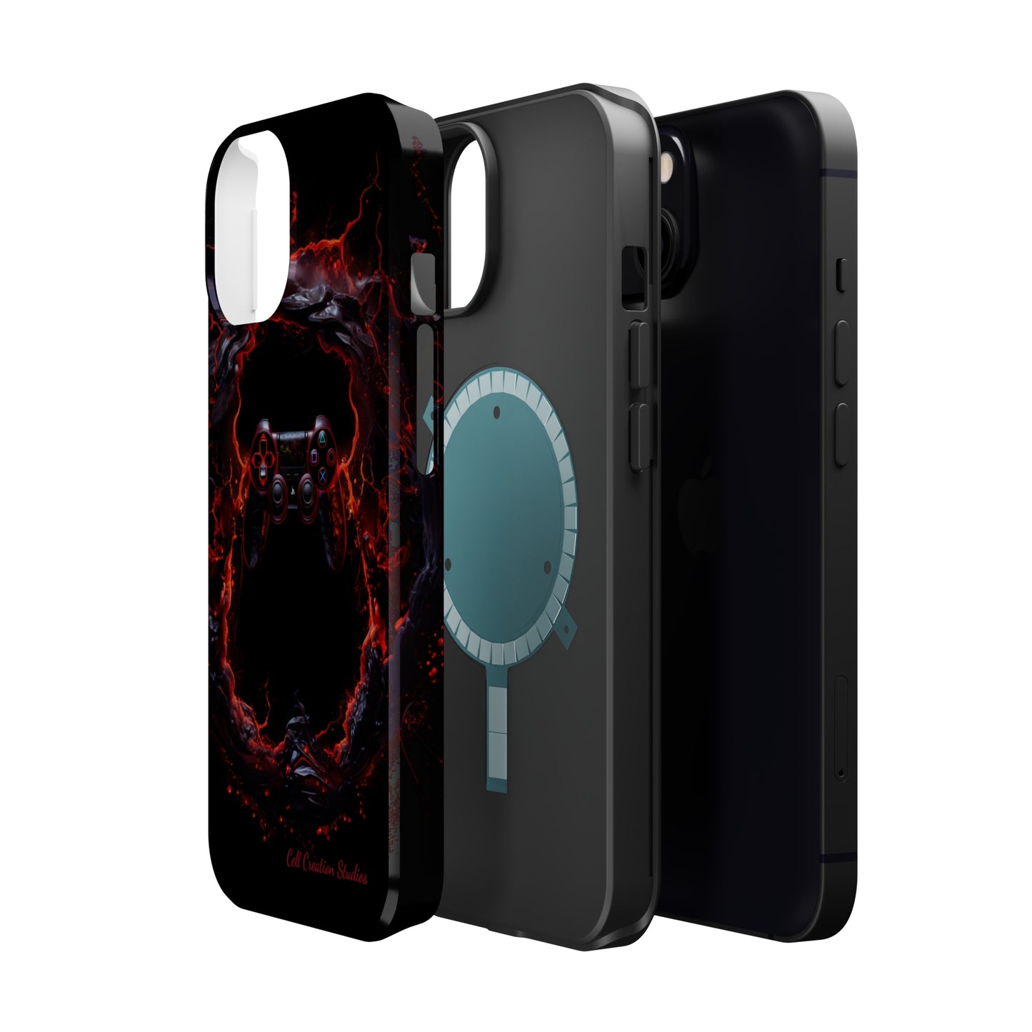 "InfernoGamer Plasma Burst" -MagSafe Tough iPhone Cases