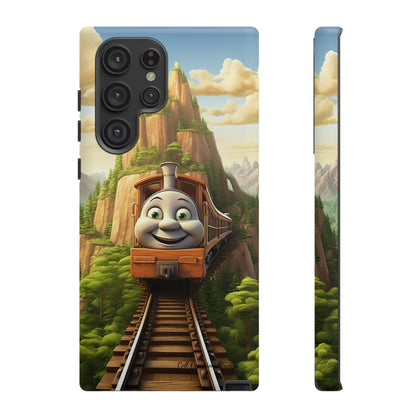 The "Mountain Journey Train" Character Phone Case-Tough Cases