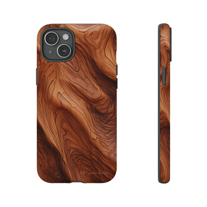 The "Eternal Woodgrain" Phone Case -Tough Cases