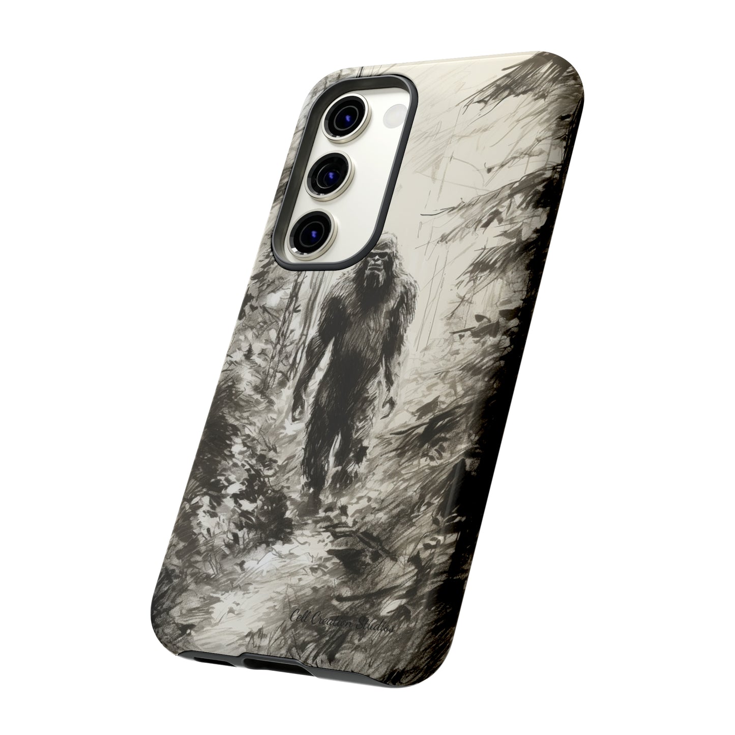 "Bigfoot in the Wilderness" Cell Phone Case – Encounter Bigfoot's Mystery -Tough Cases