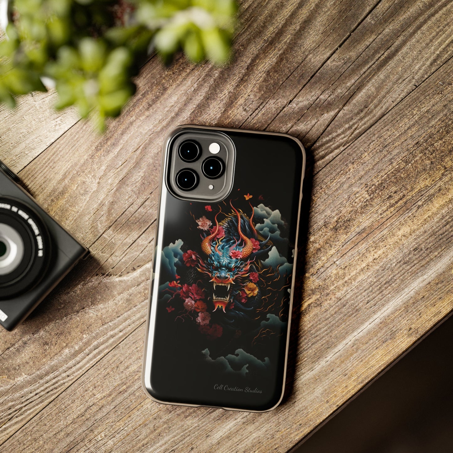 Introducing the "Japanese Dragon Majesty" Cell Phone Case – Embrace the Legend in Style -Tough Phone Cases