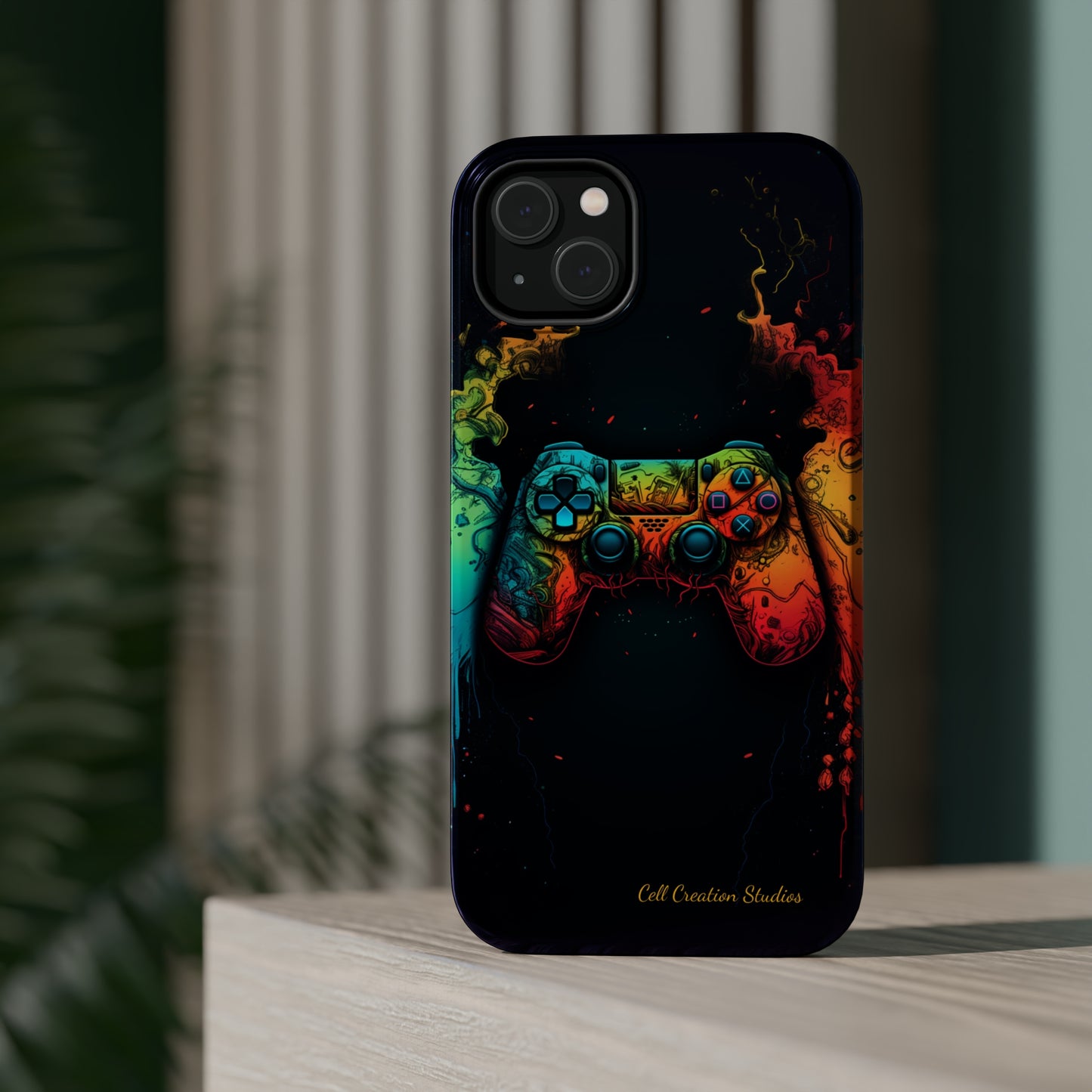 "ColorBlast Gaming" -MagSafe Tough iPhone Cases