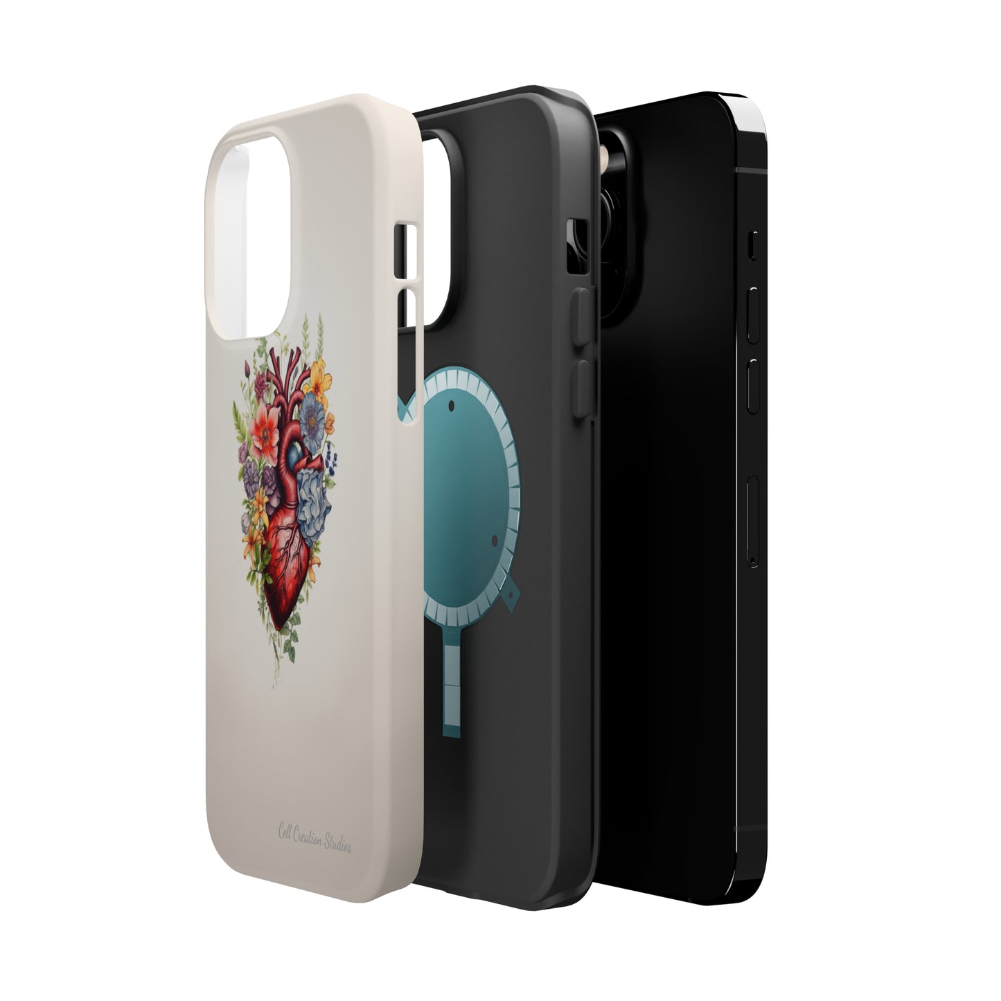 "Blooming Hearts" -MagSafe Tough iPhone Cases