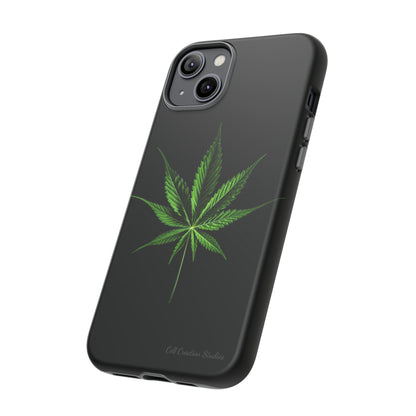 "Cannabis Chic" Marijuana Leaf Phone Case -Tough Cases