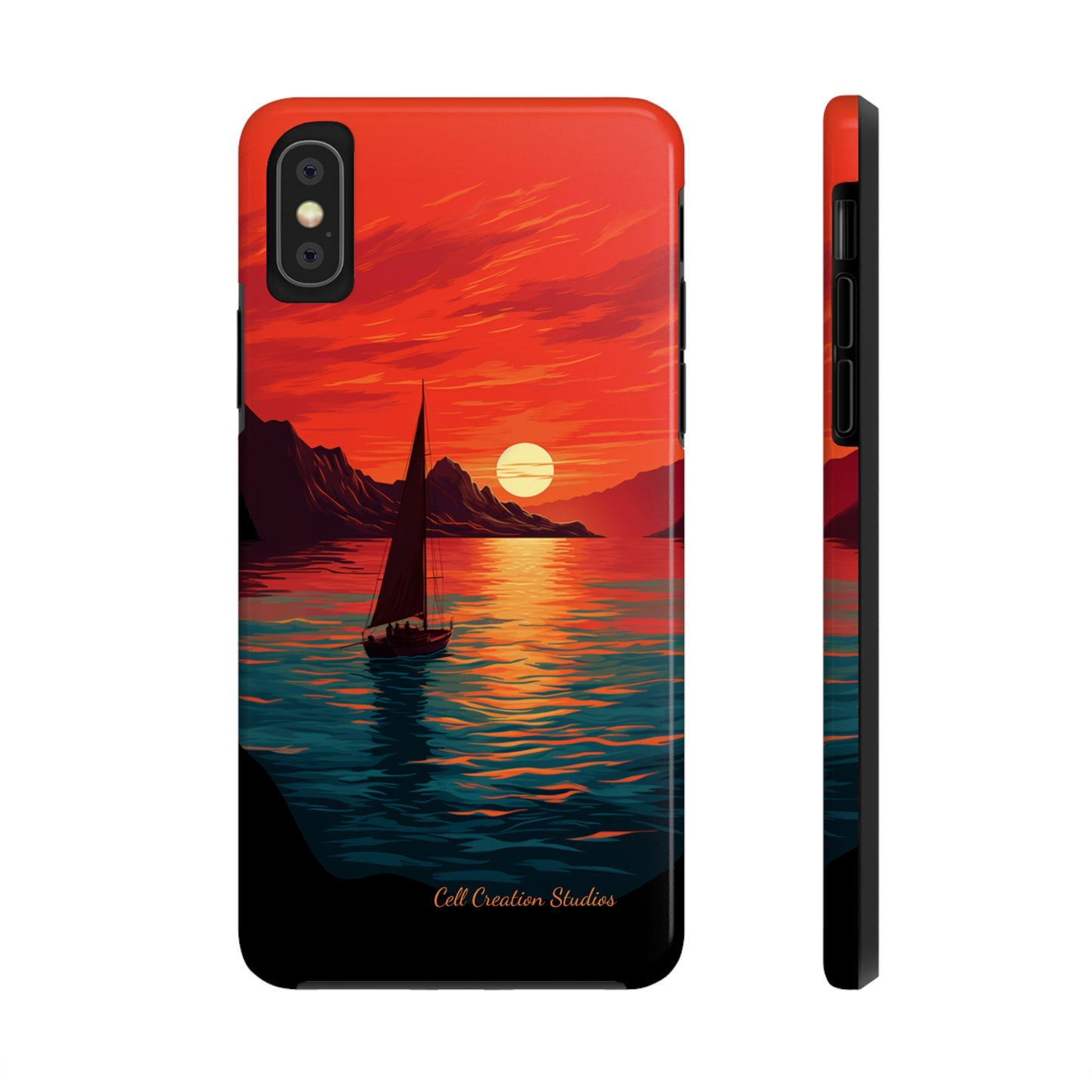 "Serenity at Sunset" -Tough iPhone Cases