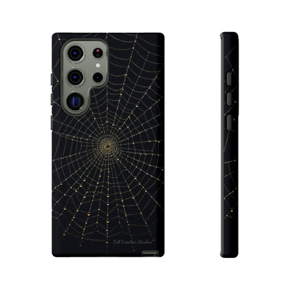 "Silken Noir Guardian" -Tough Samsung Phone Cases