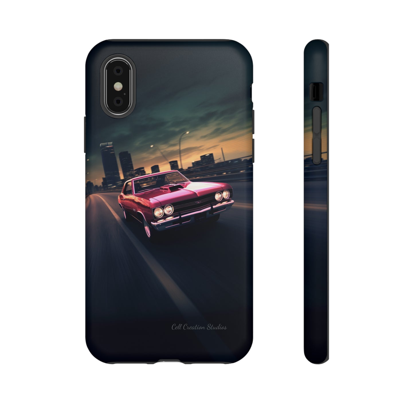 "Sunset City Cruise GTO Edition" -Tough iPhone Cases