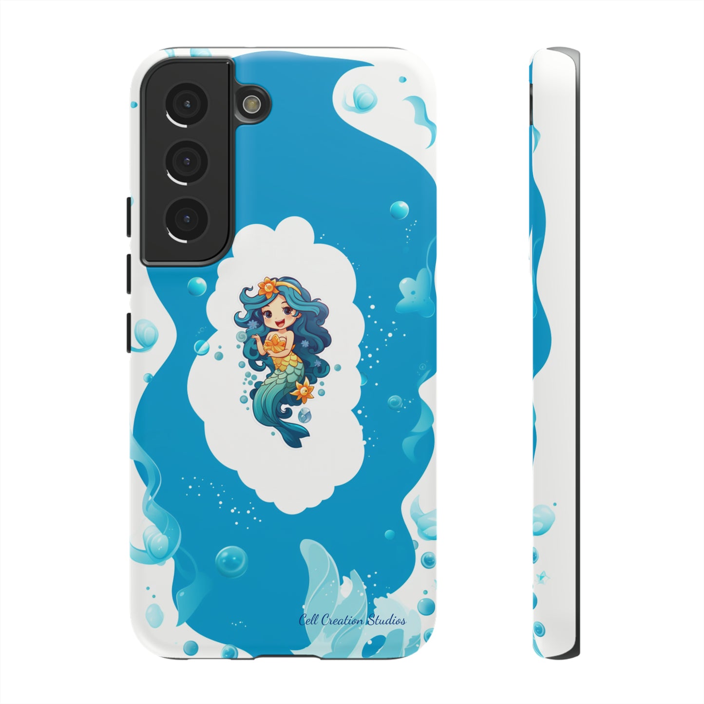 "Mermaid Elegance" -Tough Samsung Phone Cases