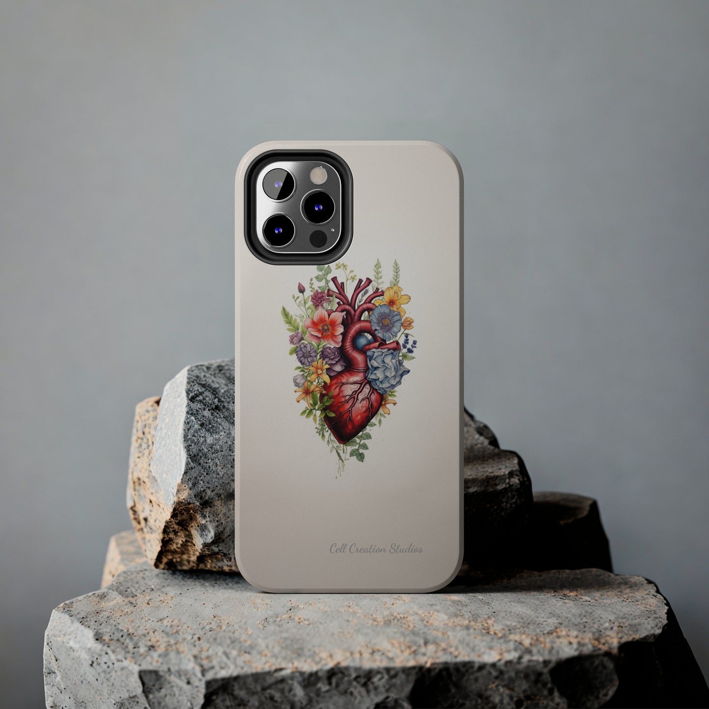 "Blooming Hearts" -Tough iPhone Cases