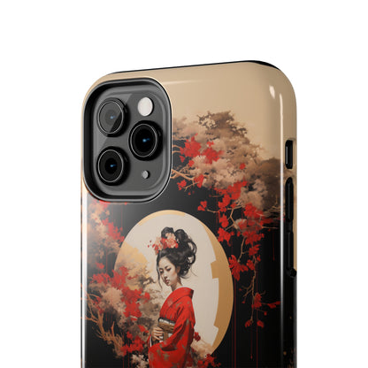 "Japanese Geisha Art" Phone Case -Tough Phone Cases