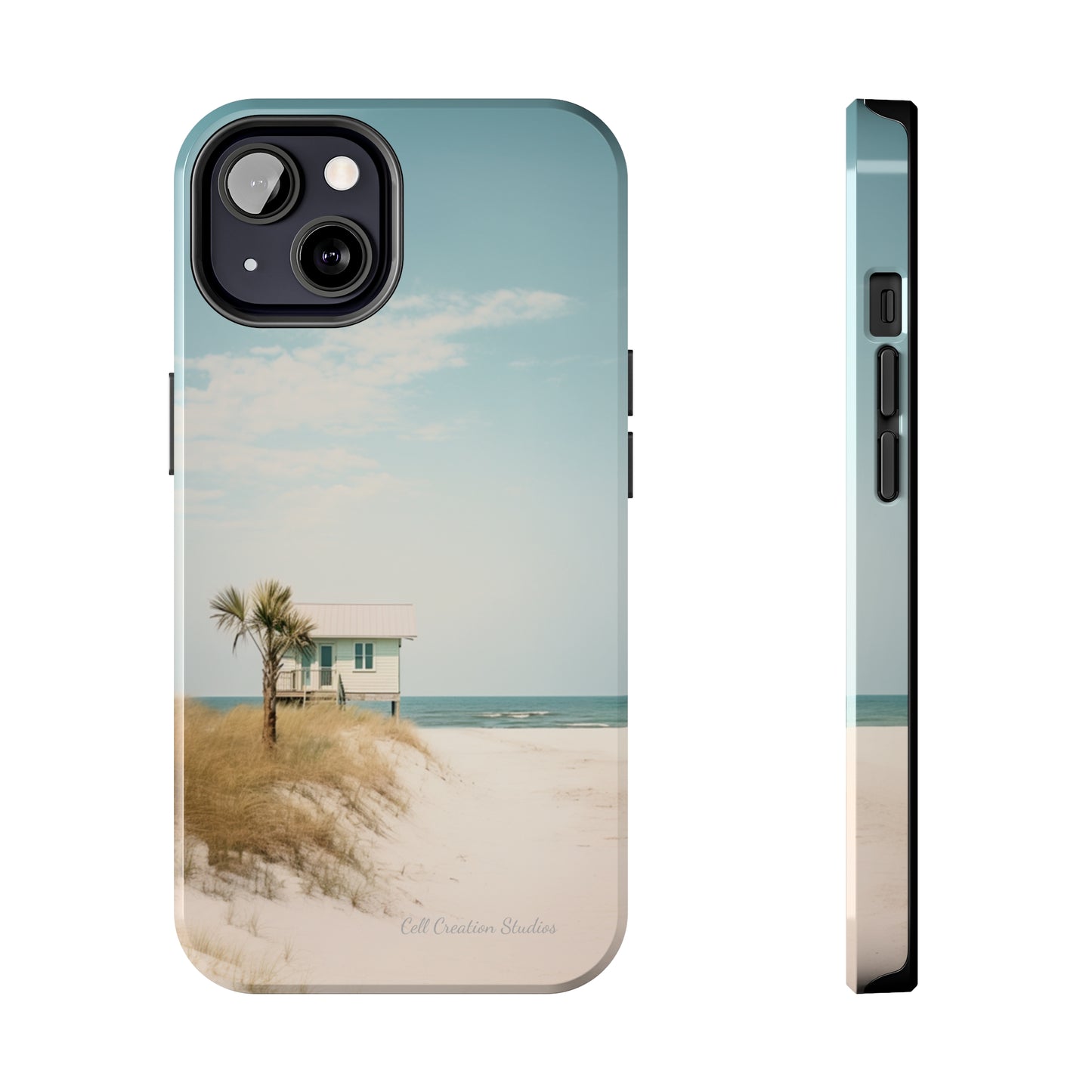 "Seaside Haven" -Tough iPhone Cases