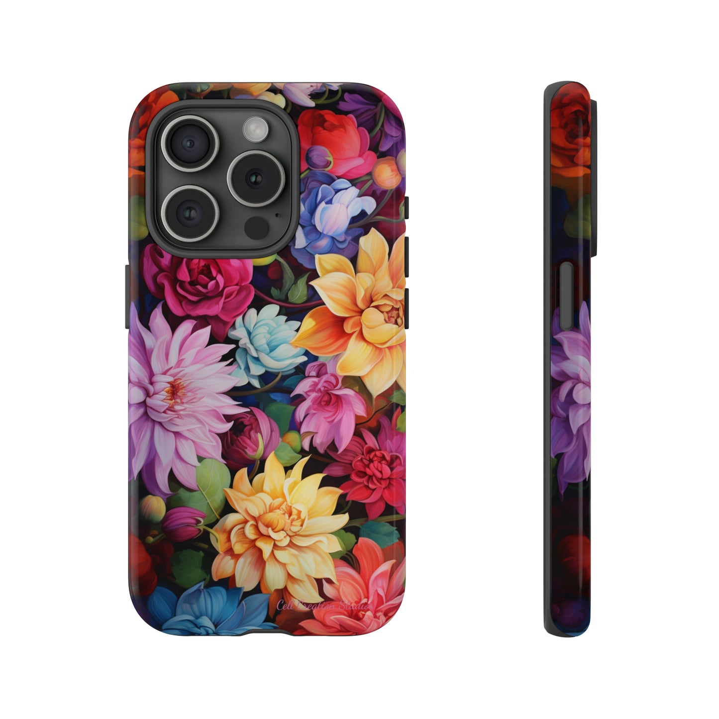 Introducing the "Blossom Beauty" Cell Phone Case – Elevate Your Style with Floral Charm -Tough Cases