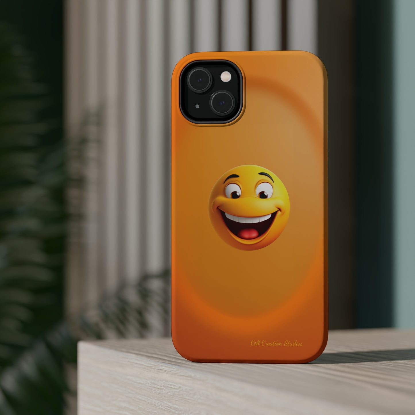 Introducing the "Laughing Emoji" Cell Phone Case – Carry Laughter Everywhere -MagSafe Tough Cases