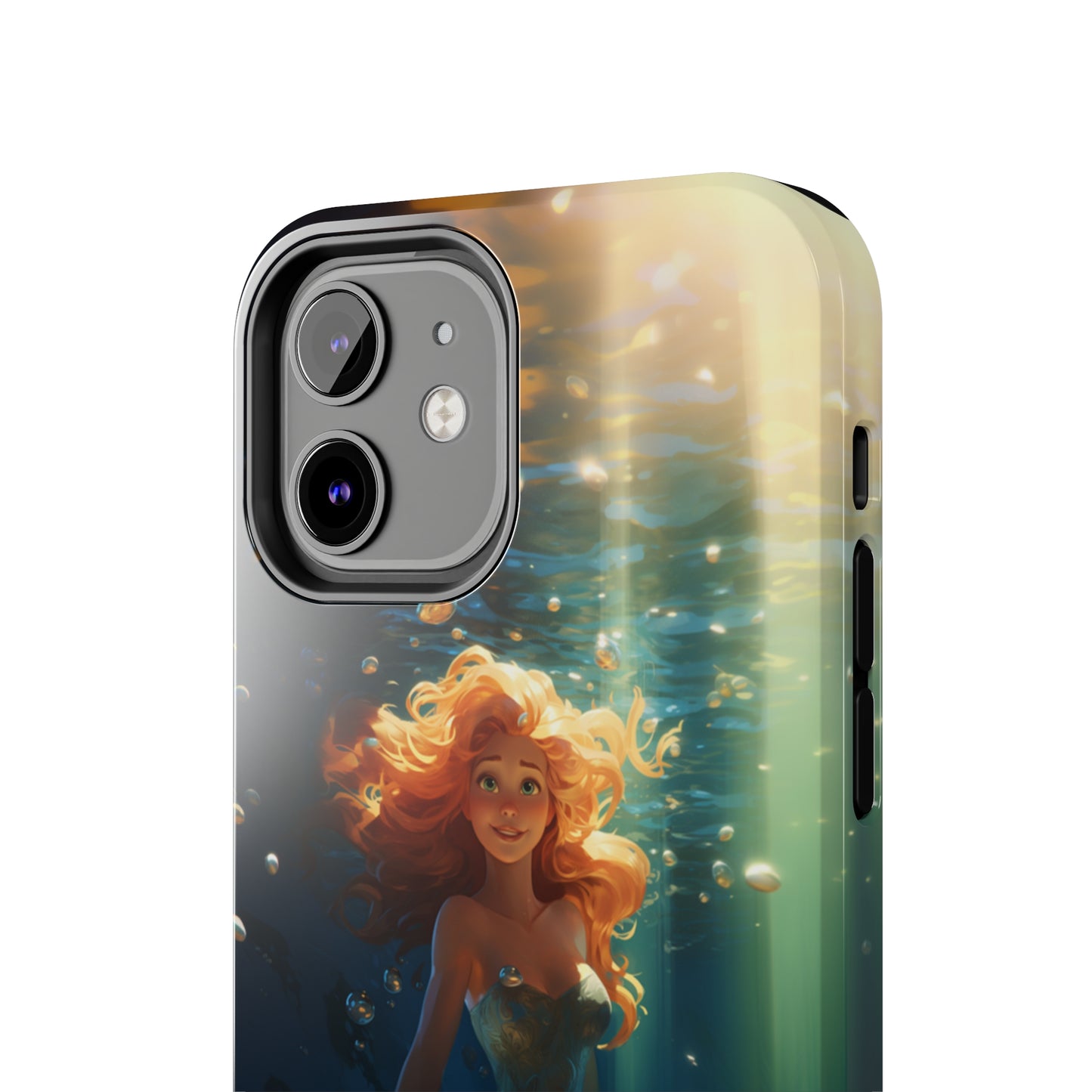 Dive into Enchantment with Our "Ariel Little Mermaid" Phone Case -Tough Phone Cases