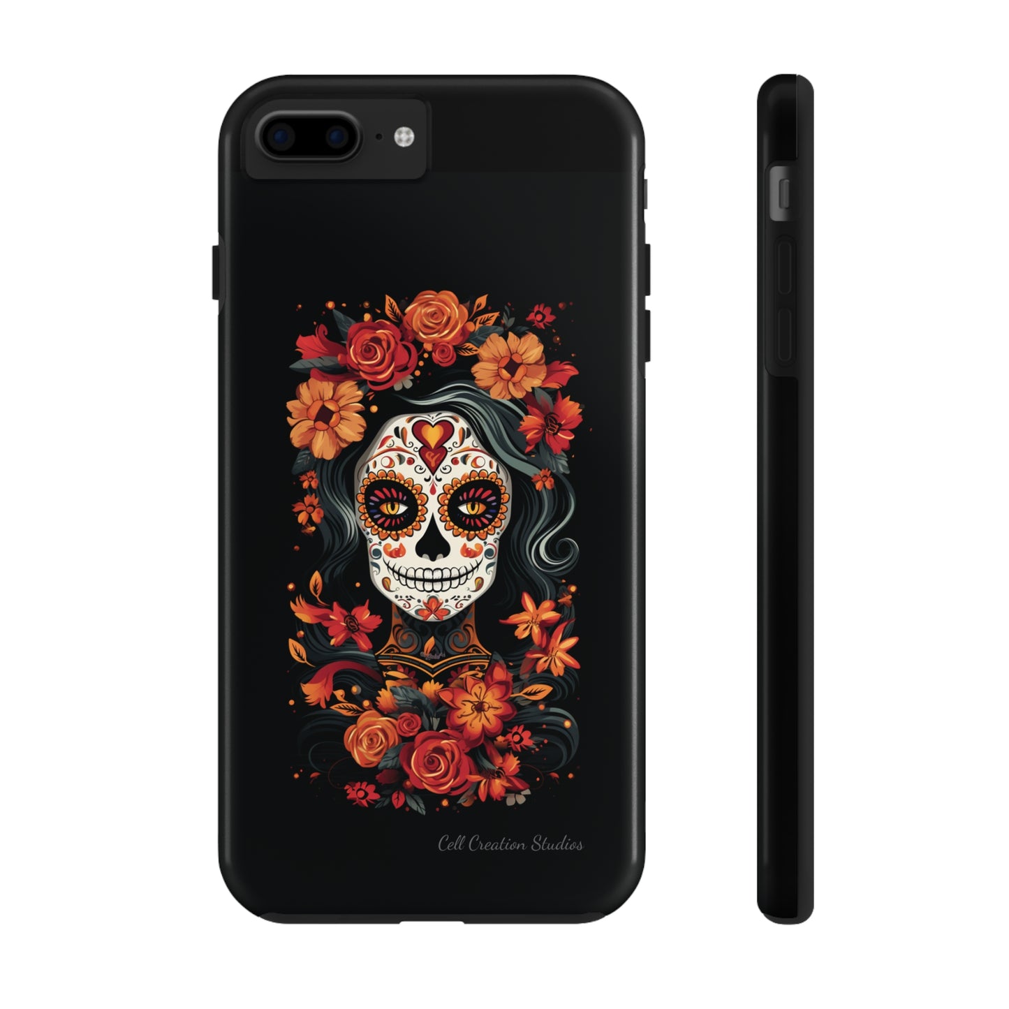 Introducing the "Day of the Dead Fiesta" Cell Phone Case – Celebrate Life in Style -Tough Phone Cases