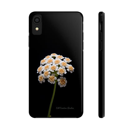 "Elegant Yarrow Bloom" Phone Case -Tough Phone Cases