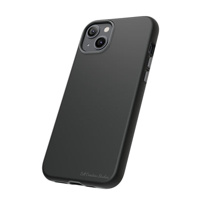 "Stealth Black Defender" -Tough iPhone Cases