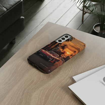 "Sunset Boulevard Classic Red Car" Cell Phone Case -Tough Cases