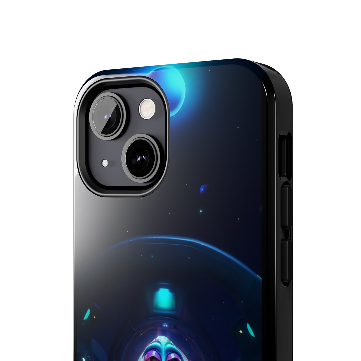 The "Cosmic Cruising Bored Alien" Phone Case-Tough Phone Cases