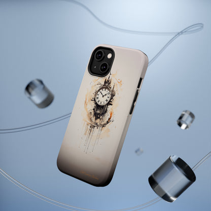 Introducing the "Elegant Clockwork" Cell Phone Case – Embrace Timekeeping with Style and Grace -MagSafe Tough Cases