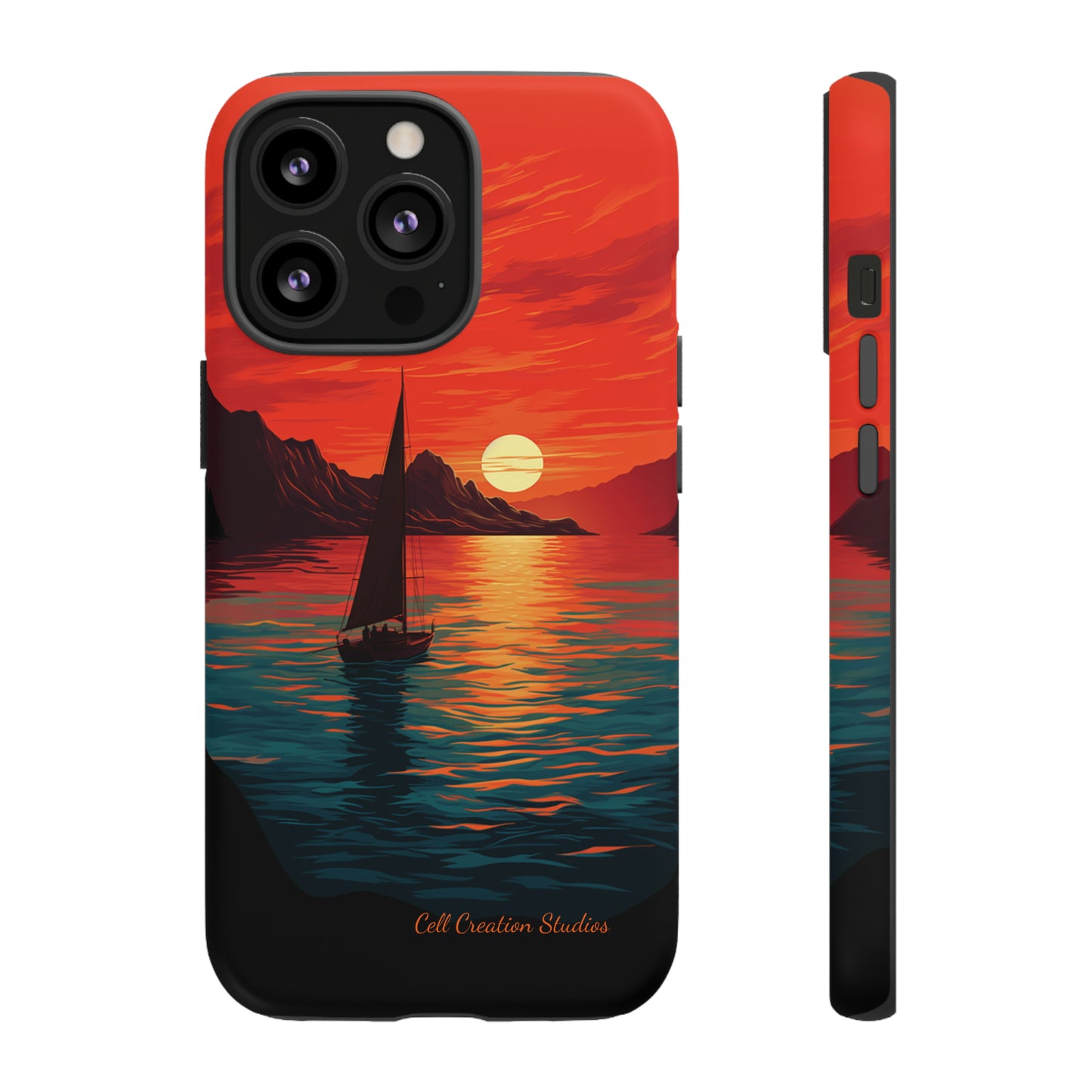 "Serenity at Sunset"  -Tough iPhone Cases