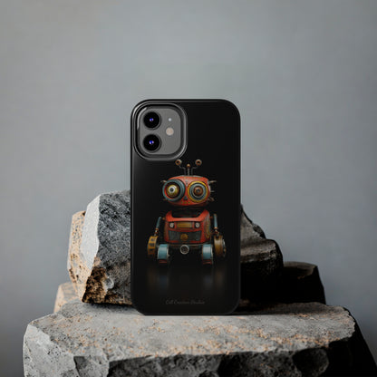 Introducing the "Toy Robot Delight" Cell Phone Case – Embrace Nostalgia with a Playful Robotic Companion! -Tough Phone Cases