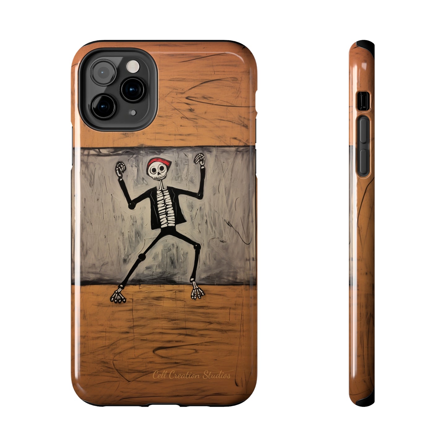 "Dance of the Skeletal Muse" -Tough iPhone Cases