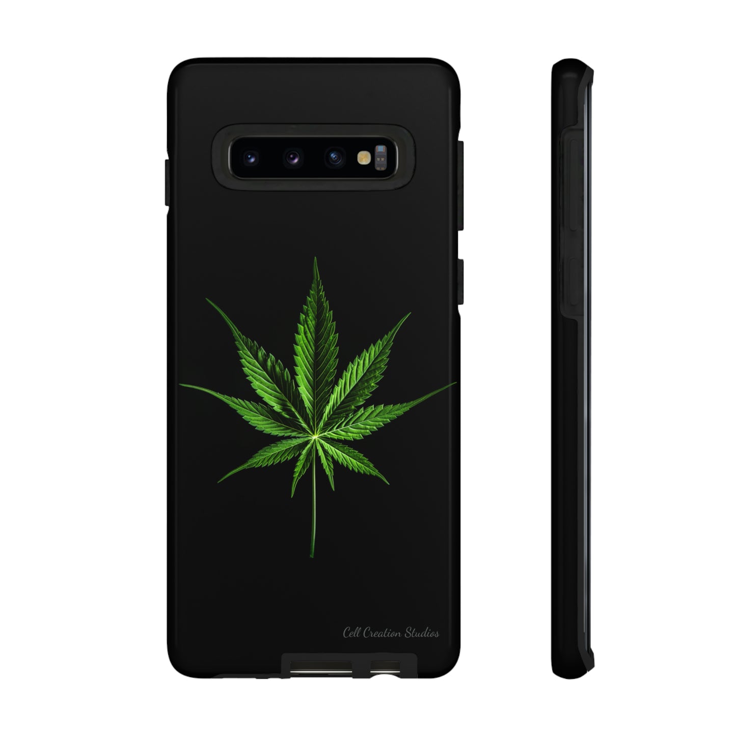 "Cannabis Chic" Marijuana Leaf Phone Case -Tough Cases