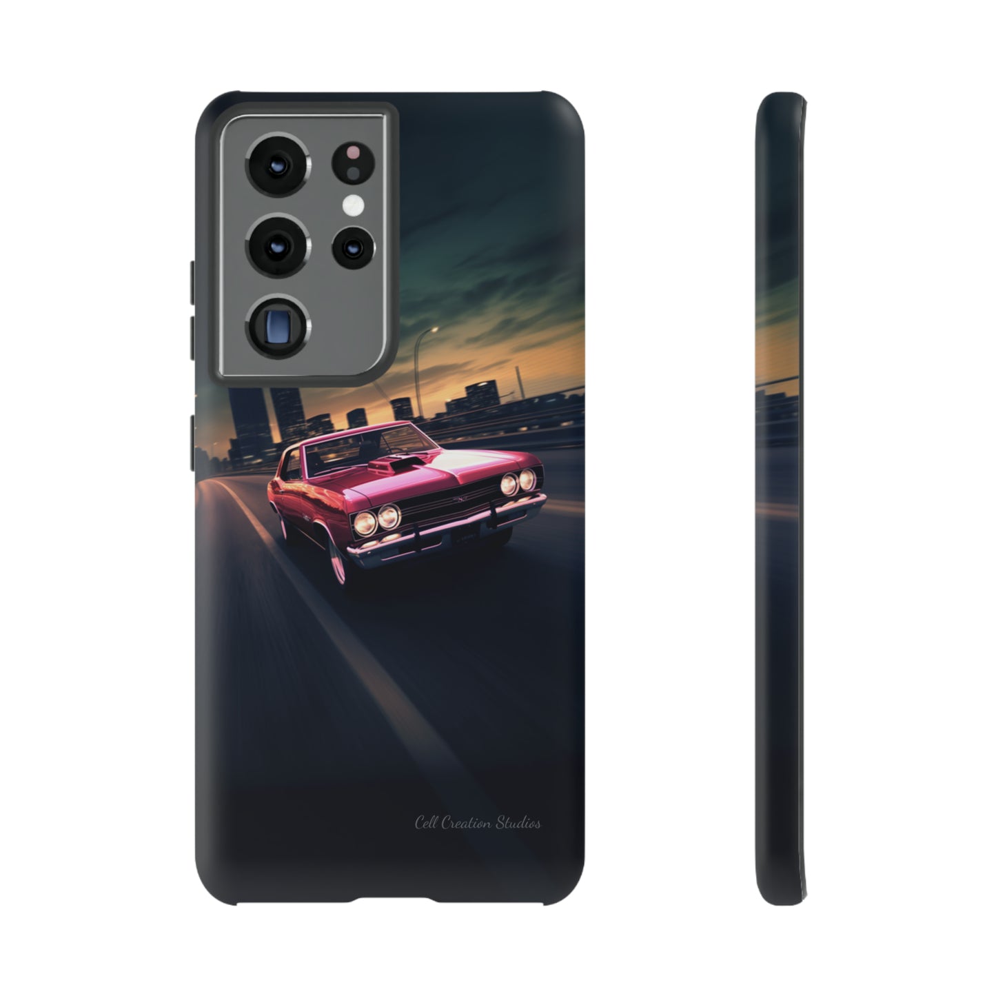 "Sunset City Cruise GTO Edition" -Tough Samsung Phone Cases