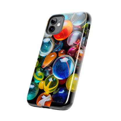 Introducing the "Vibrant Marbles Mosaic" Cell Phone Case – Carry a Kaleidoscope of Colors! -Tough Phone Cases