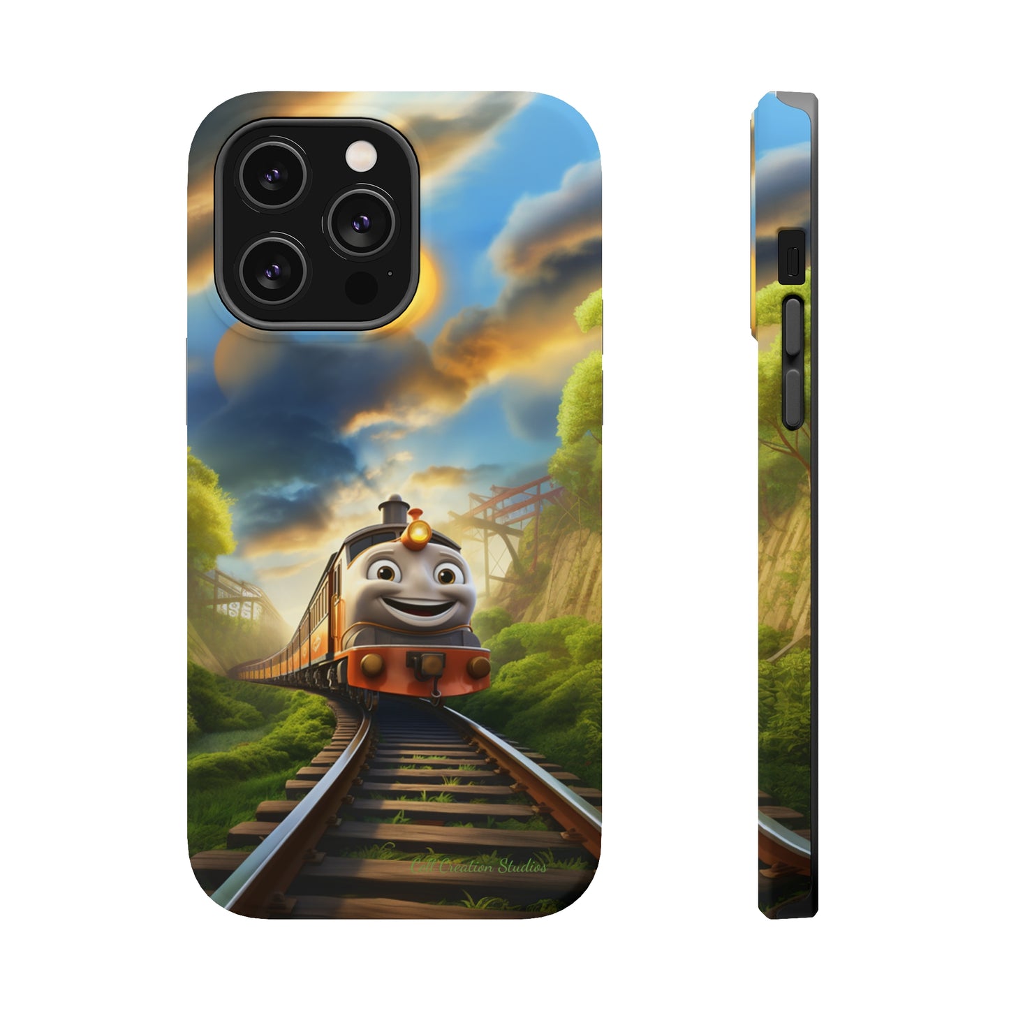 The 'Smiling Express Train" Phone Case -MagSafe Tough Cases