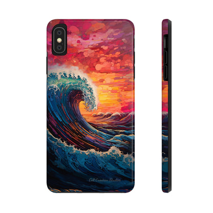 "Colorful Ocean Wave" Cell Phone Case -Tough Phone Cases