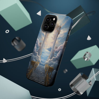 Introducing the "Celestial Gateway" Cell Phone Case – Elevate Your Device with Heavenly Splendor -MagSafe Tough Cases