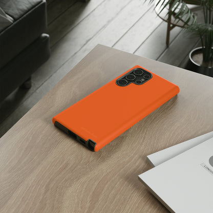 "Orange Burst" -Tough Samsung Phone Cases