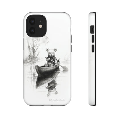 "Winnie-the-Pooh Rowing" Phone Case -Tough Cases