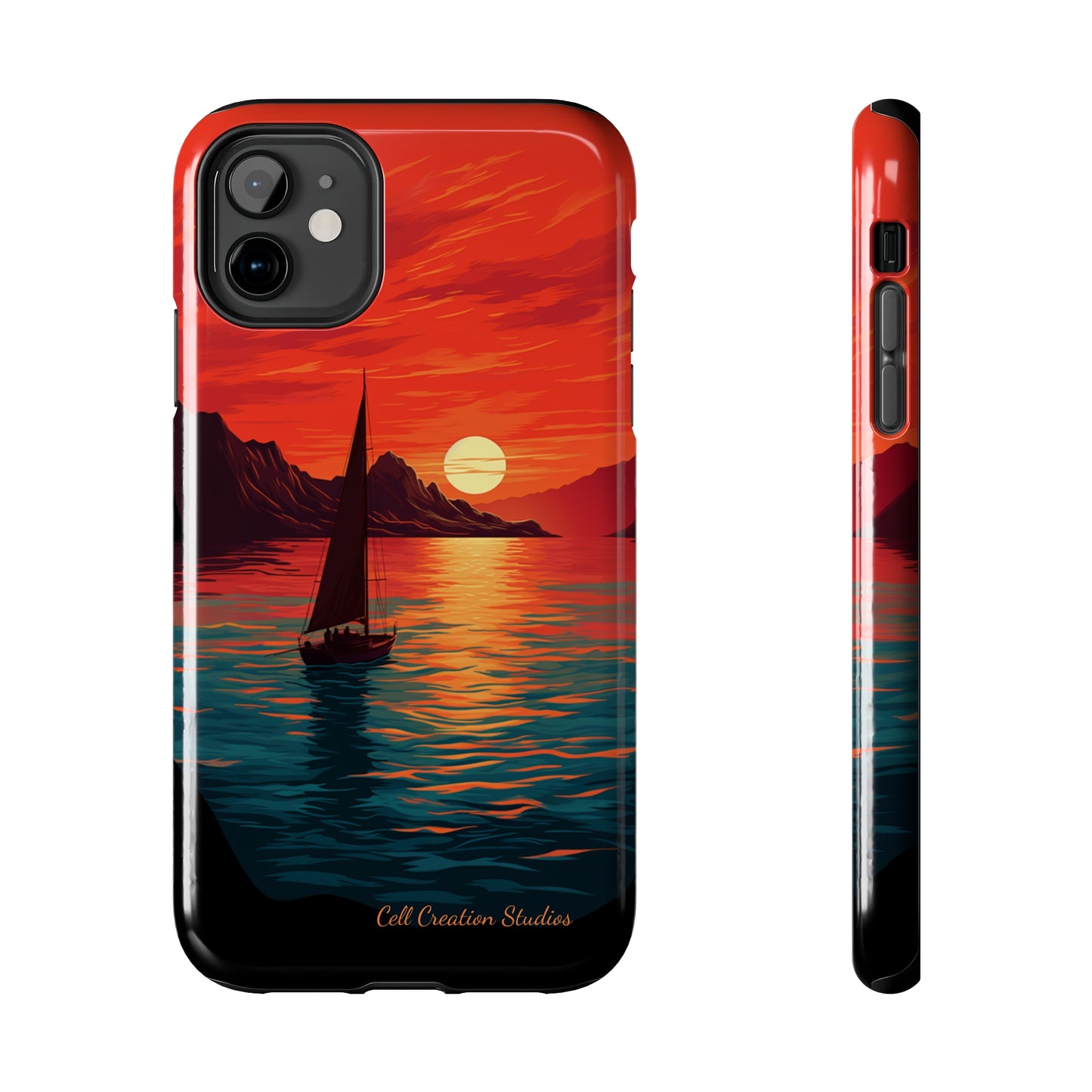 "Serenity at Sunset" -Tough iPhone Cases