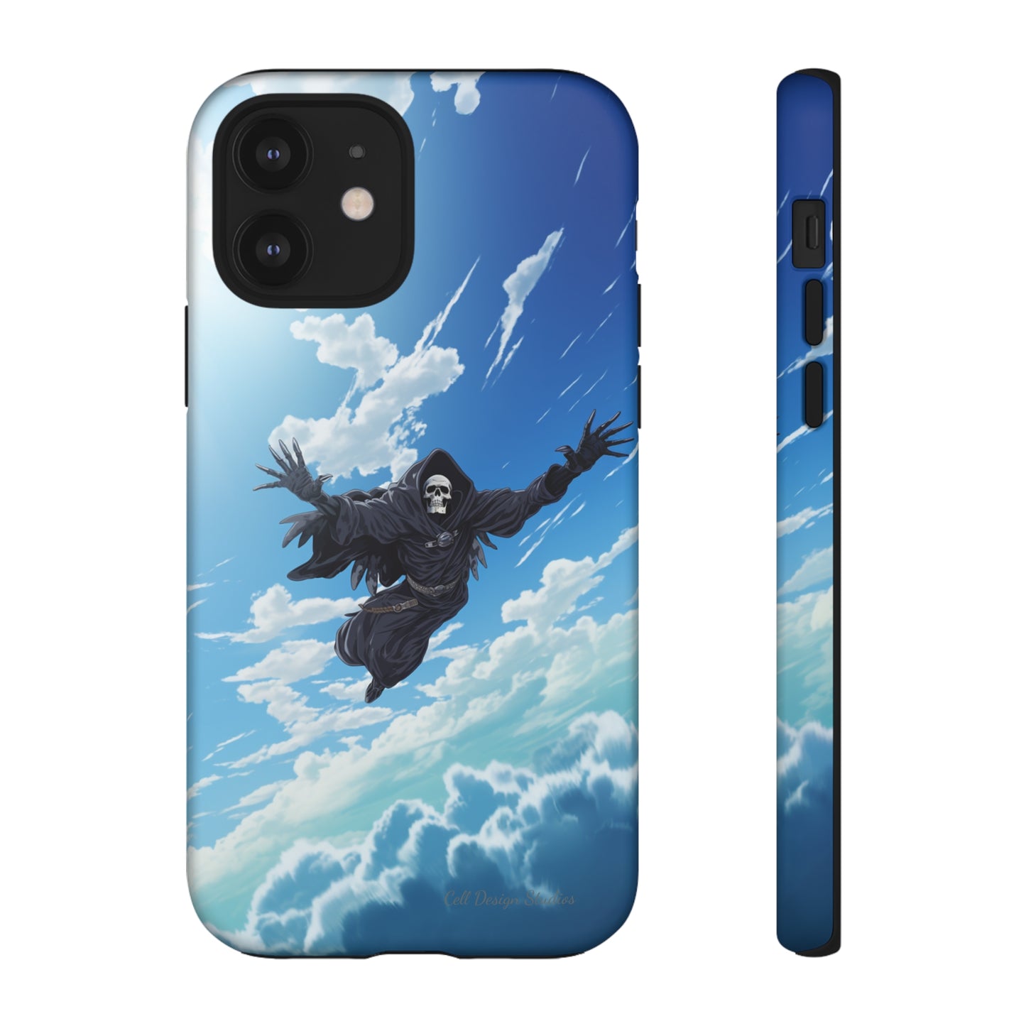 Introducing the "Eternal Contrast" Cell Phone Case – Embrace the Balance of Light and Shadow! -Tough Cases