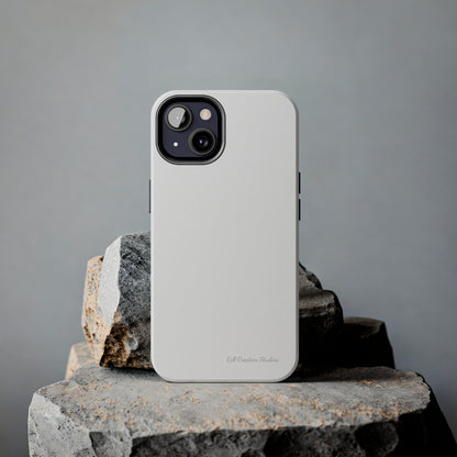 "Pure Elegance White" -Tough iPhone Cases