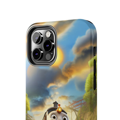 The "Smiling Express Train" Phone Case -Tough Phone Cases