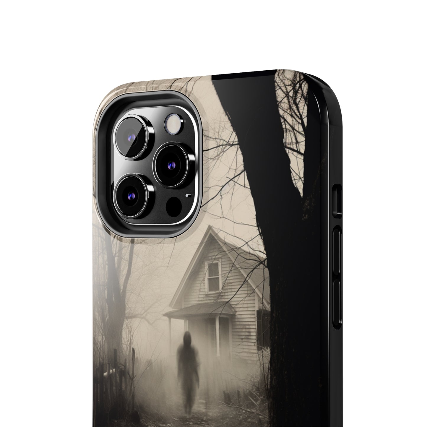 Introducing the "Ethereal Encounter" Cell Phone Case – Unveil the Mystery of the Ghostly Presence -Tough Phone Cases