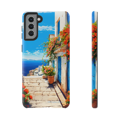 "Mediterranean Bliss Horizon" -Tough Samsung Phone Cases