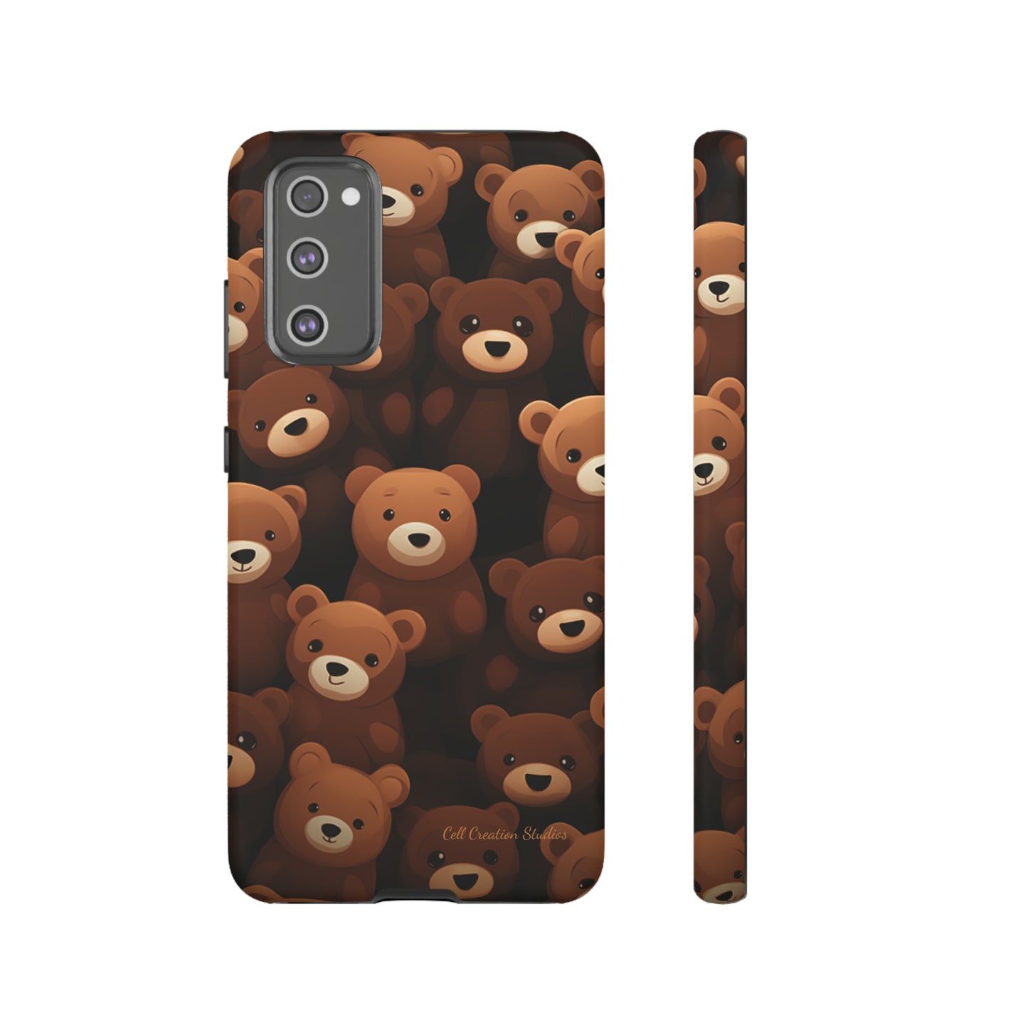 "Bear Hug Haven" -Tough Phone Cases