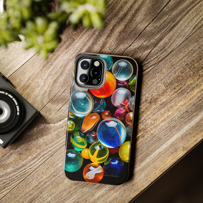 Introducing the "Vibrant Marbles Mosaic" Cell Phone Case – Carry a Kaleidoscope of Colors! -Tough Phone Cases